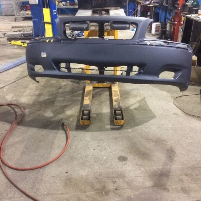 ПОКРАСКА БАМПЕРА И КРЫЛЬЕВ VOLVO